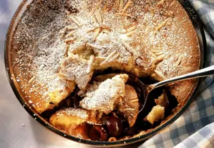 Französischer Kirschkuchen