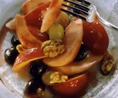 Herbst-Obstsalat