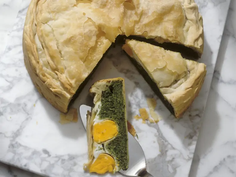 Pikante italienische Ostertorte