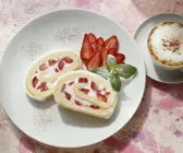 Erdbeerroulade