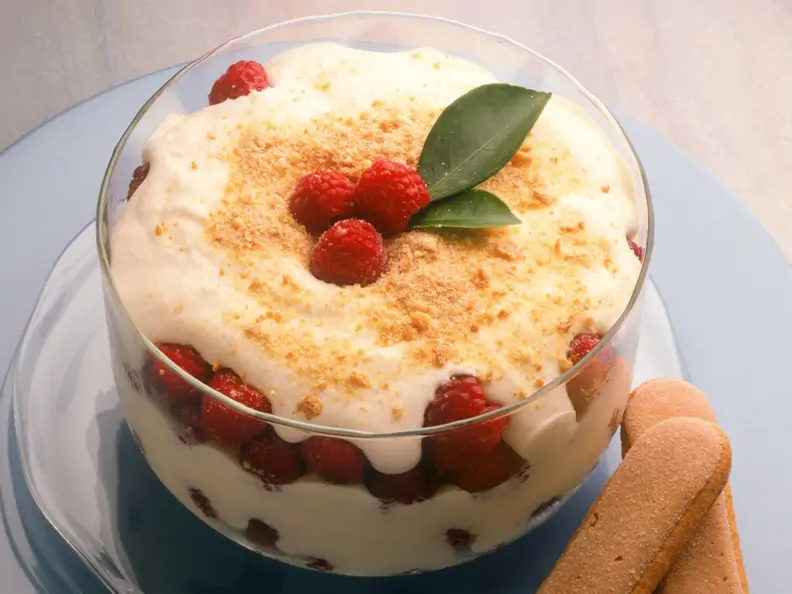 Mascarpone-Himbeer-Creme