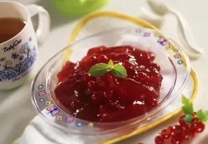Rote Johannisbeerkonfitüre