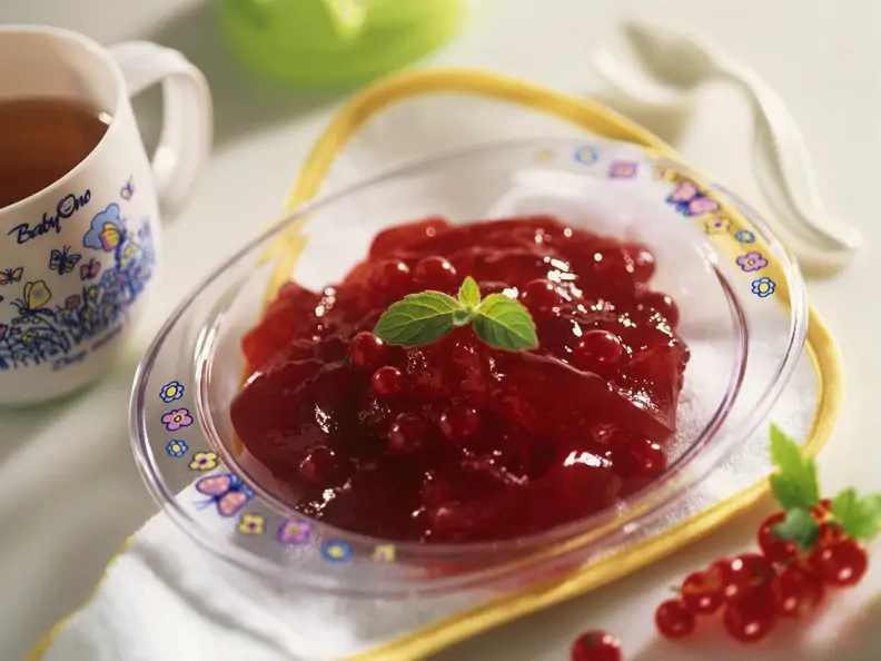 Rote Johannisbeerkonfitüre