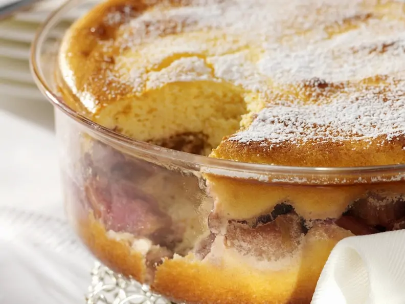Quark-Rhabarber-Gratin
