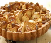 Gesunder Apfelkuchen mit Mürbeteig