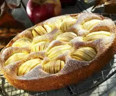 Versunkener Apfelkuchen