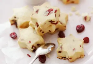 Cranberry-Plätzchen