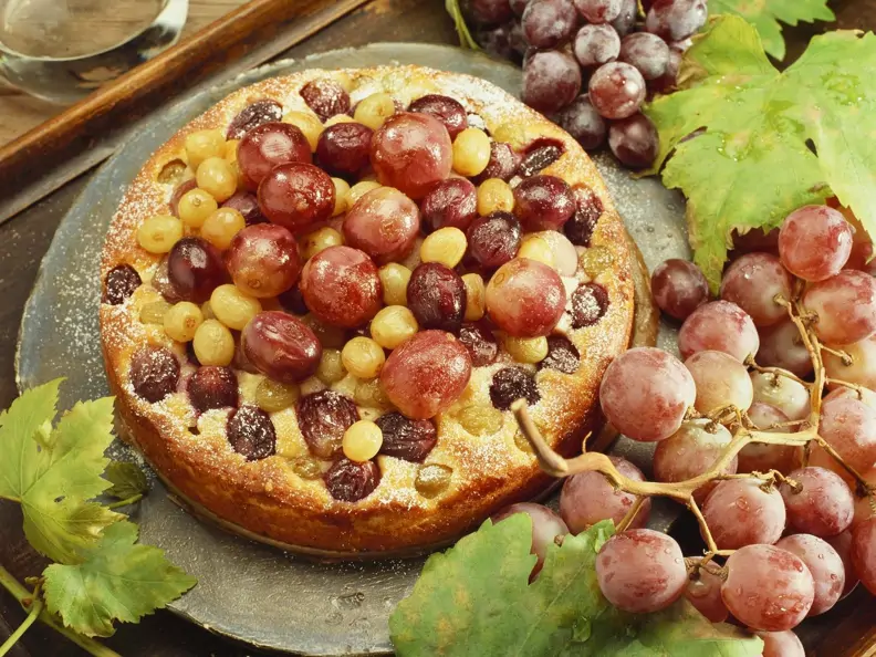 Traubenkuchen
