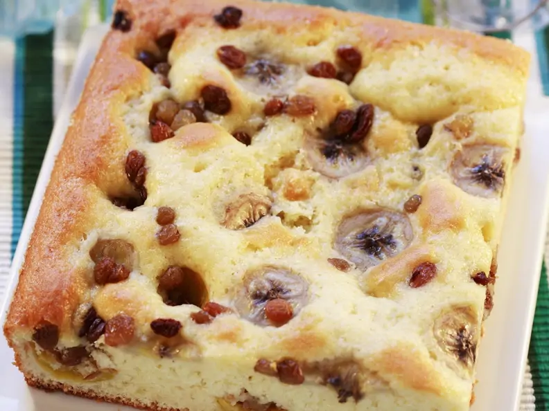 Versunkener Obstkuchen