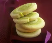 Pistazien-Schnecken-Plätzchen