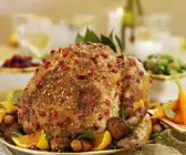 Truthahnbraten mit Cranberrys