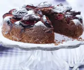 Schoko-Zwetschgen-Kuchen