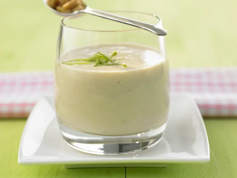 Smoothie mit Erdnussbutter