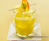 Kiwi-Melonen-Schorle