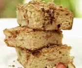 Rhabarber-Walnuss-Kuchen