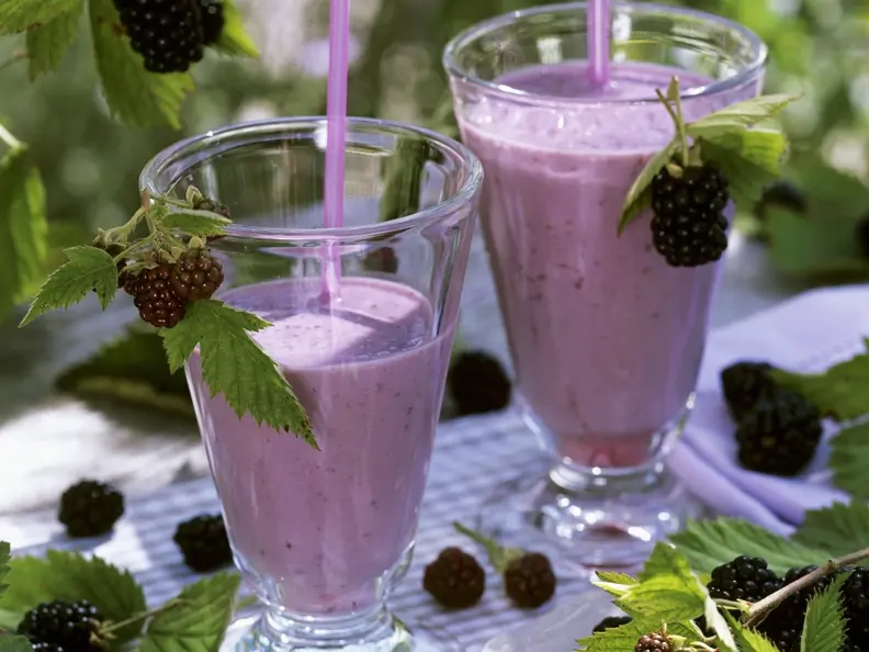 Brombeermilch