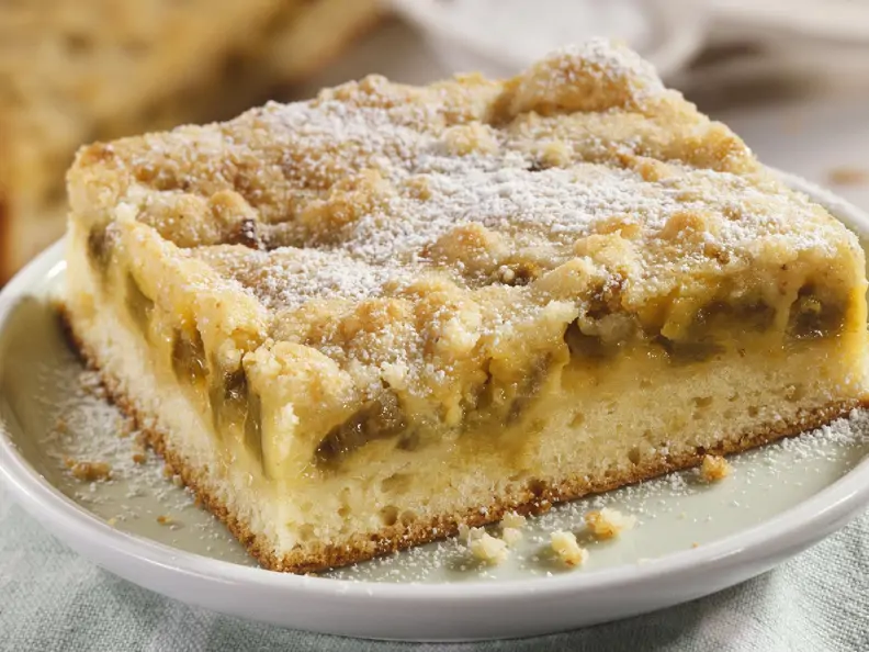 Rhabarber-Mandel-Kuchen