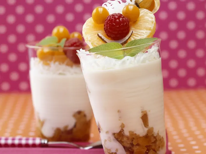 Joghurt mit Mandarinen