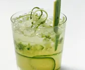 Gurkendrink mit Wodka