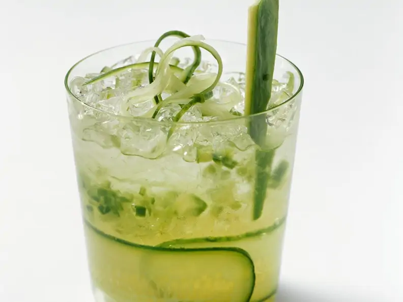 Gurkendrink mit Wodka