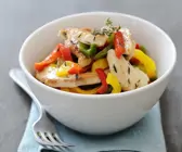 Putenfilet mit Paprika