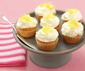 Mini-Cupcakes mit Frischkäse und Zitrone