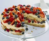 Beeren-Tiramisutorte