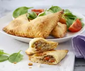 Vegetarisch gefüllte Teigecken