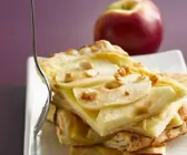 Schneller Apfelkuchen vom Blech mit Quark