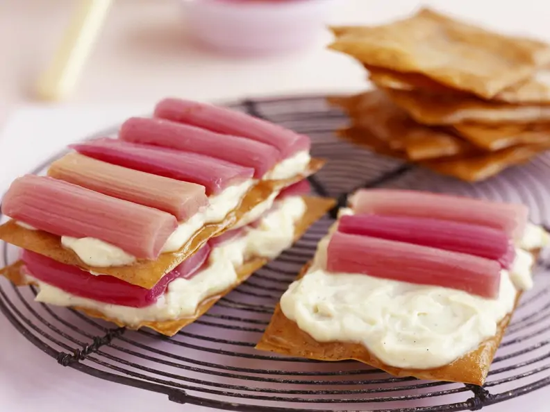 Rhabarber-Vanille-Sandwiches
