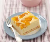 Pfirsich-Käsekuchen