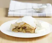 Einfacher Apfelstrudel