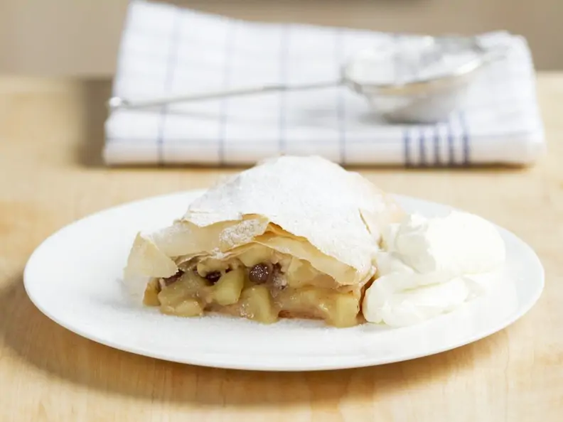Einfacher Apfelstrudel