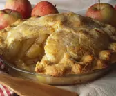 Gedeckter Apfelkuchen vegan
