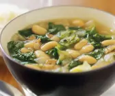 Bohnen-Endivien-Suppe
