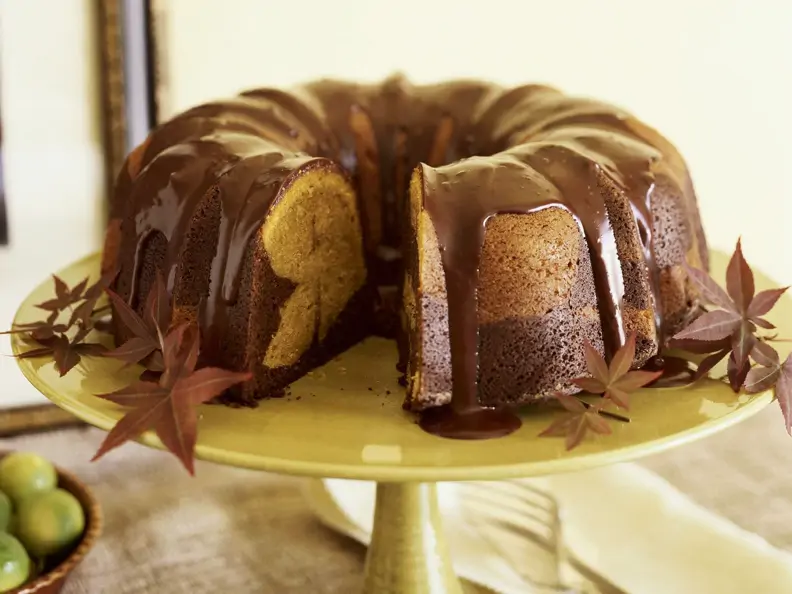 Kürbis-Schoko-Kuchen