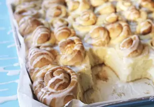 Zimtschnecken vom Blech