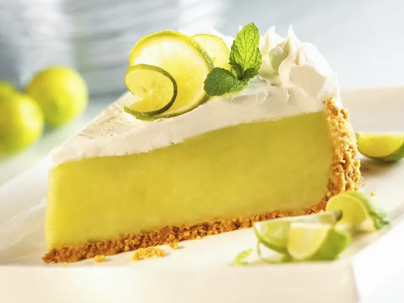 Limettenkuchen nach amerikanischer Art