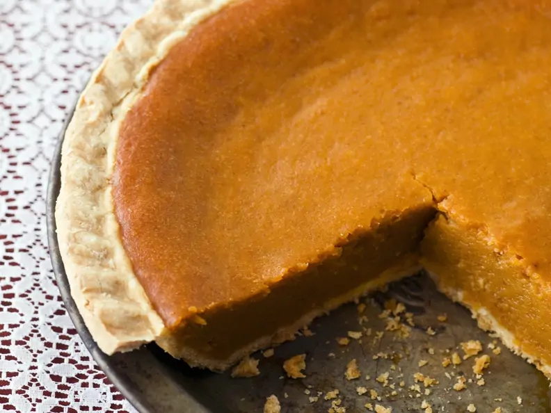 Kürbiskuchen