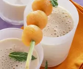 Melonen-Soja-Drink
