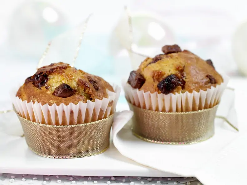 Muffins mit Schokostückchen
