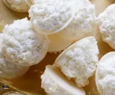 Kokosmakronen auf Oblaten