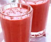 Erdbeer-Kirsch-Smoothie