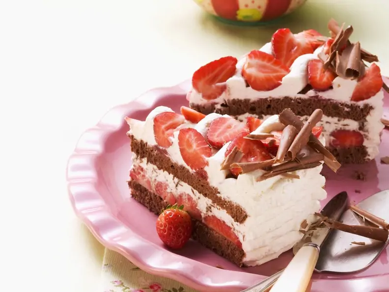 Schwarzwälder-Erdbeertorte