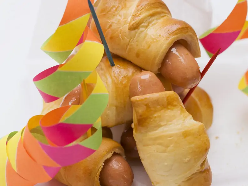 Würstchen im Schlafrock