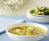 Einfache Minestrone mit Kartoffeln