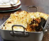 Hackfleischgratin mit Kartoffelbrei-Haube