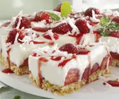 Erdbeertorte mit Kokos