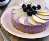 Brombeer-Frischkäsekuchen