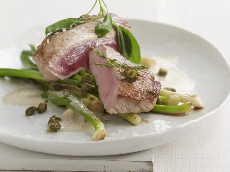 Surf and Turf mit Thunfischsoße